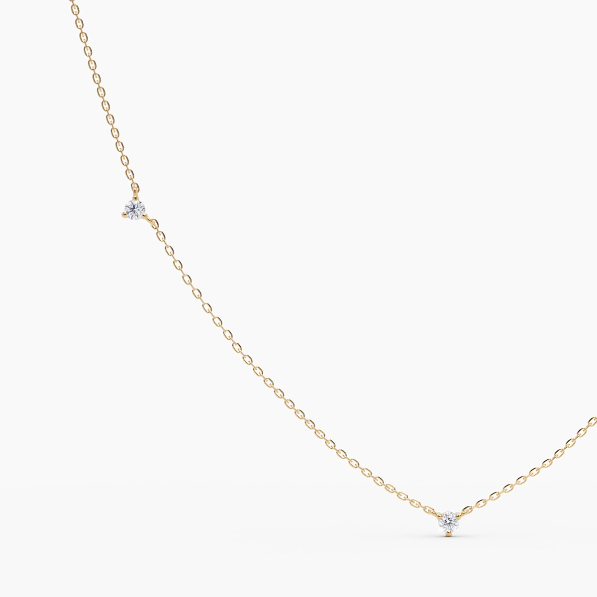 Diamond by the Yard Necklace - Narcissus