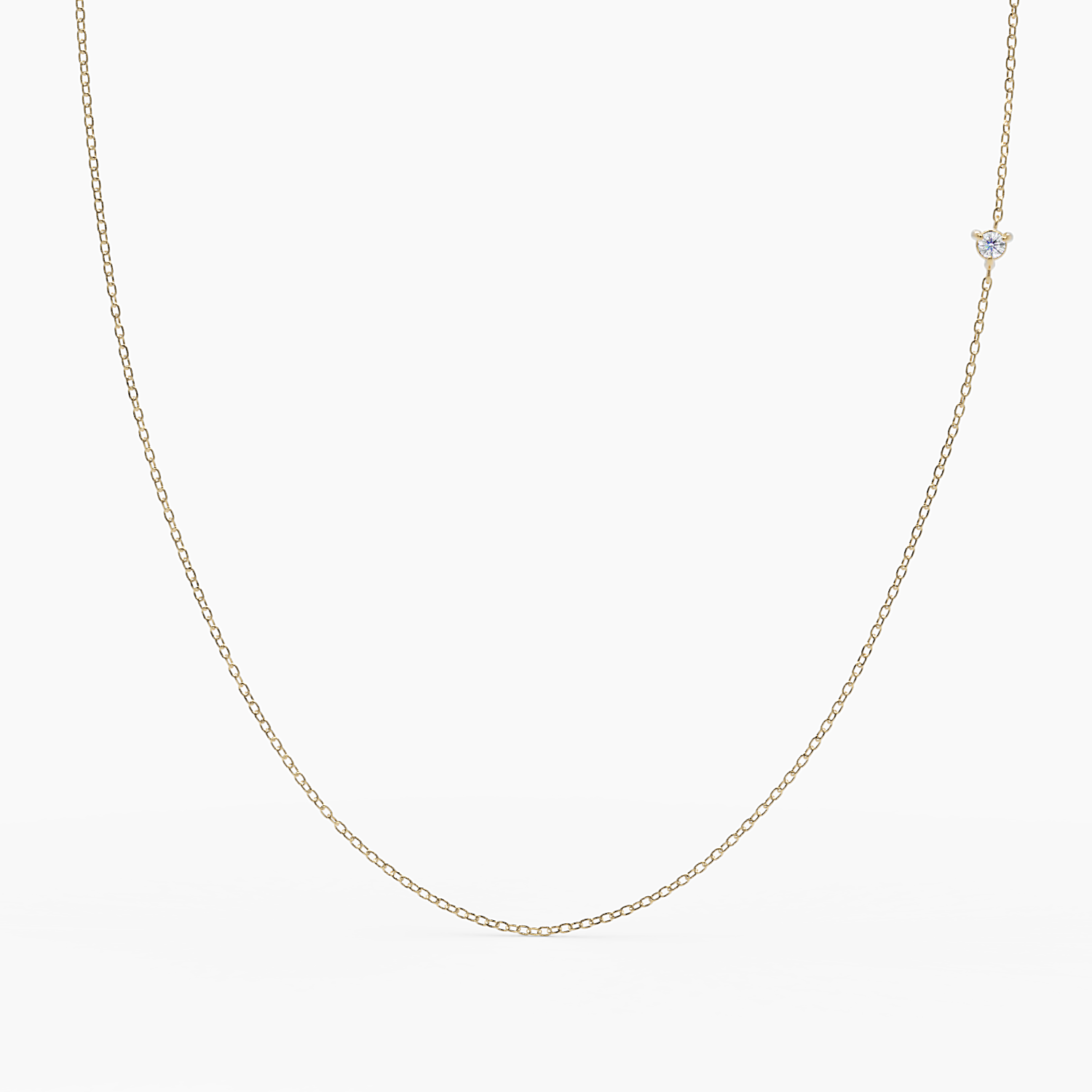 Two-Sided Diamond Choker Necklace