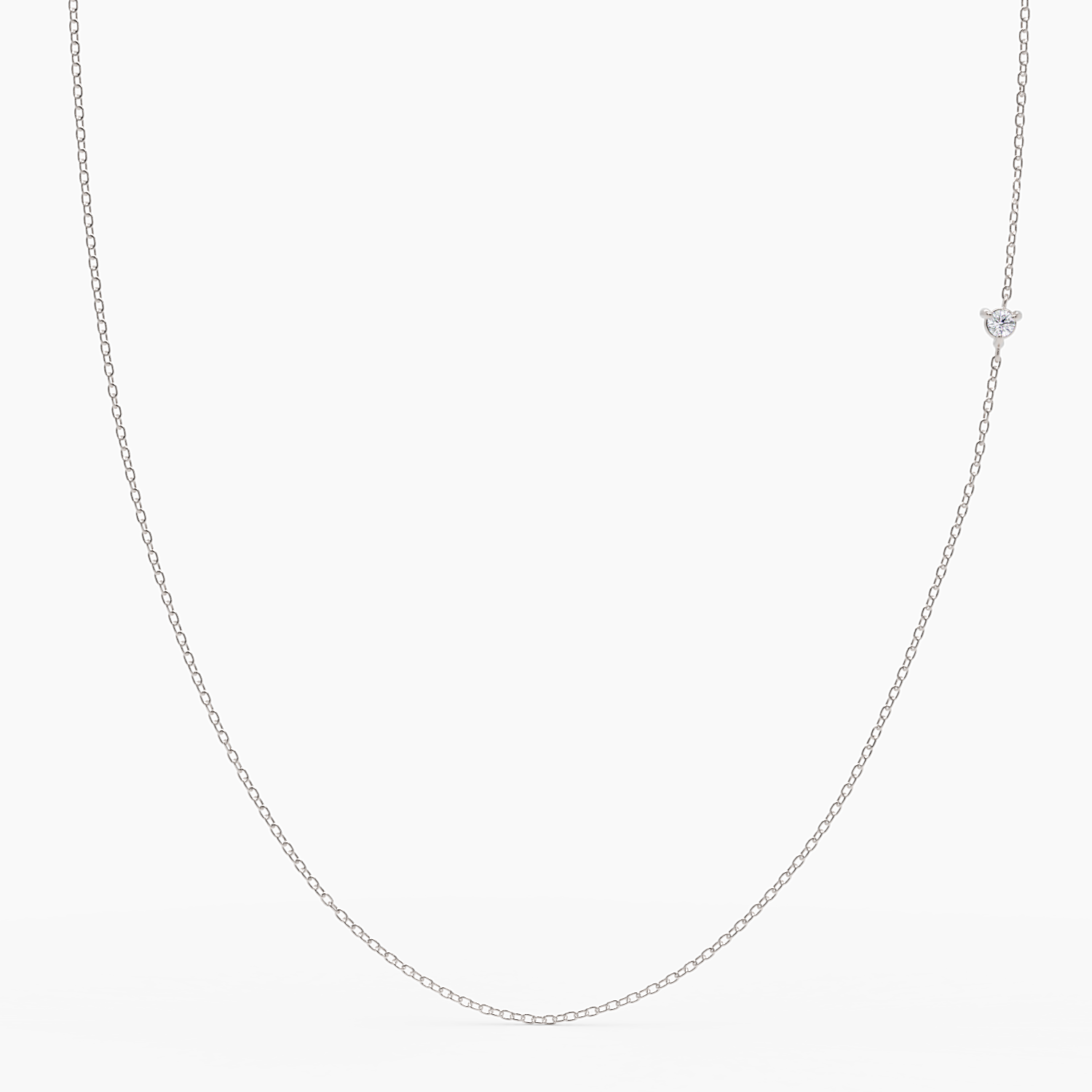 Two-Sided Diamond Choker Necklace