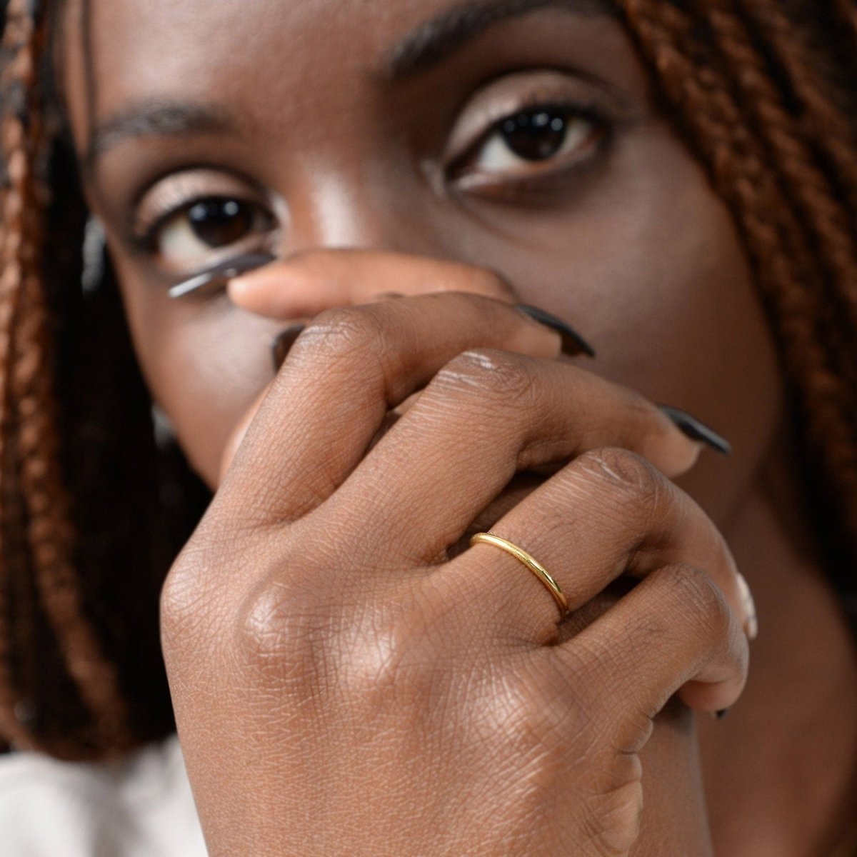 Thin Stackable Ring - Narcissus