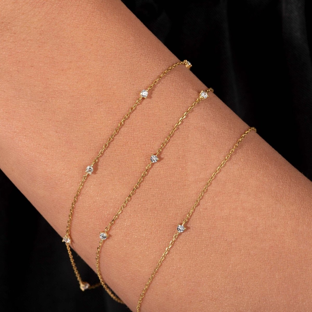 Diamond by the Yard Bracelet - Narcissus