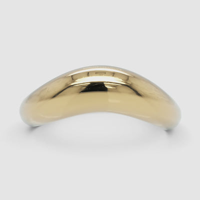 Chunky Wave Dome Ring - Narcissus