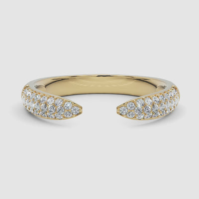 Diamond Claw Ring Narcissus