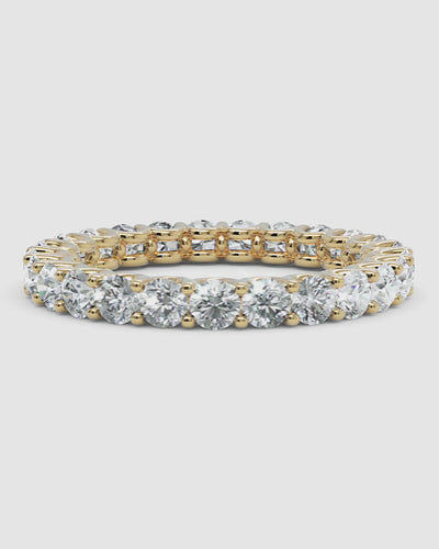 Round Diamond Eternity Ring - Narcissus