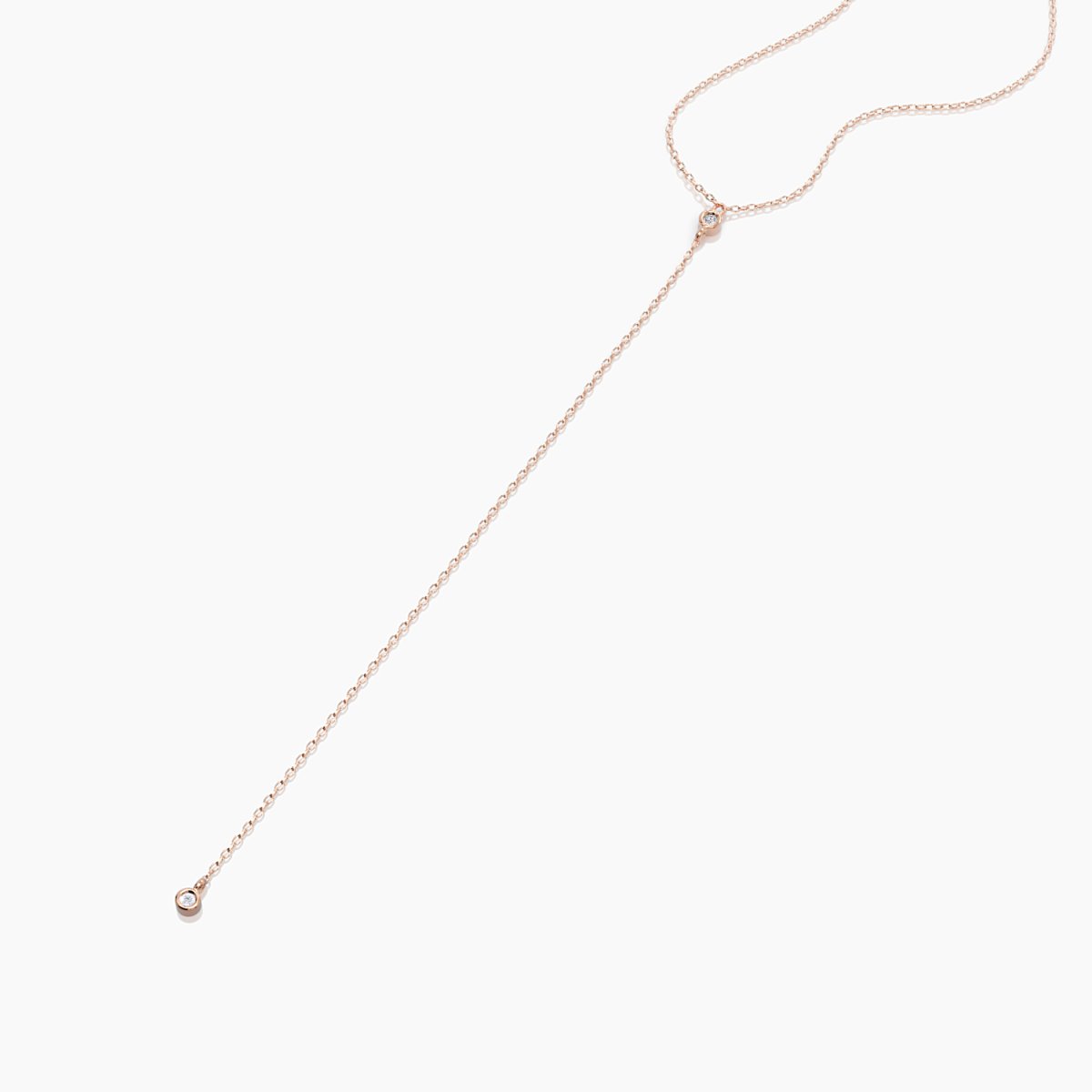 Diamond Lariat Y Necklace - Narcissus