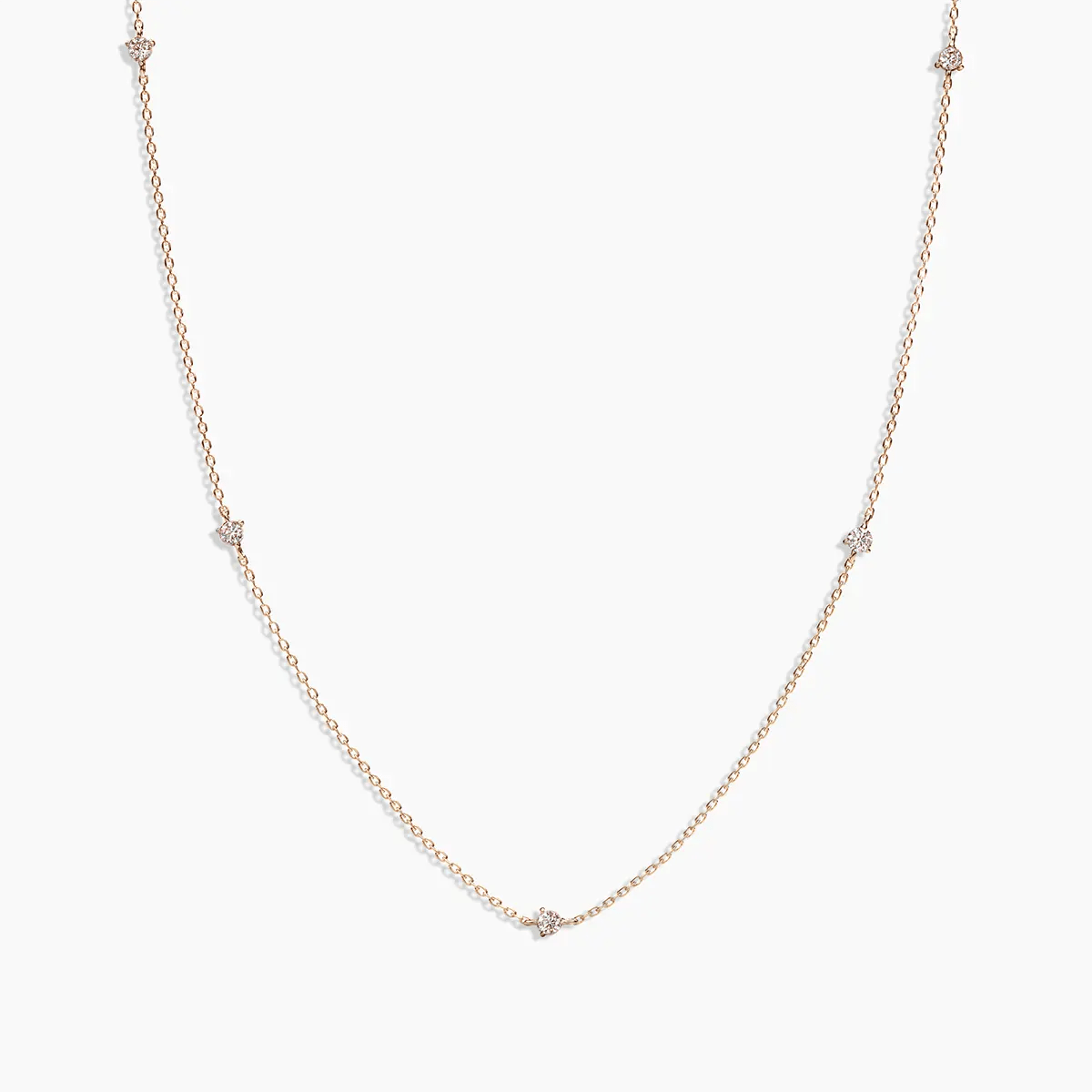 Tiny Diamond Necklace - Narcissus