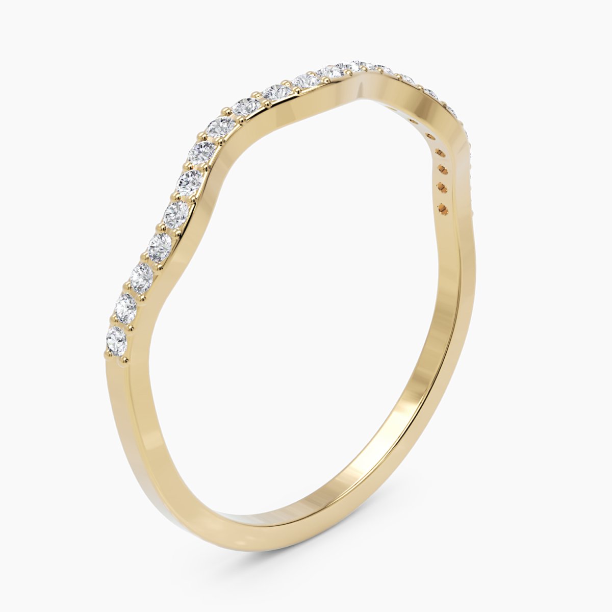 Zig Zag Diamond Ring - Narcissus