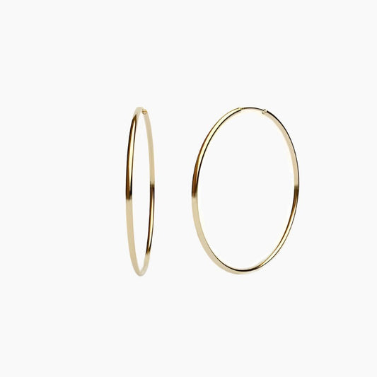 Gold Hoop Earrings