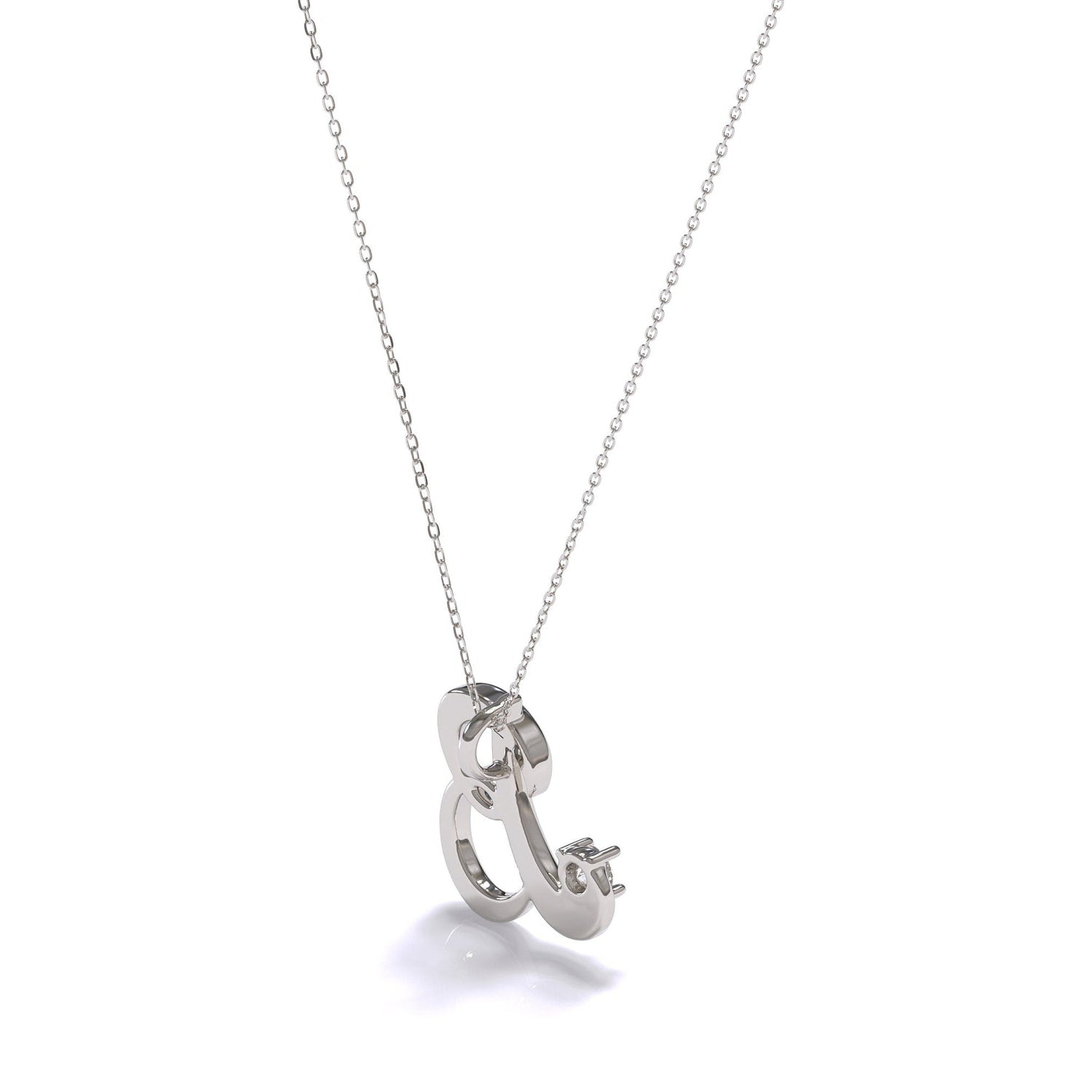 14k solid gold Initial Necklace / Initial Necklace / Personalized Necklace / Dainty Necklace / Personalized Gifts / Gift for Her
