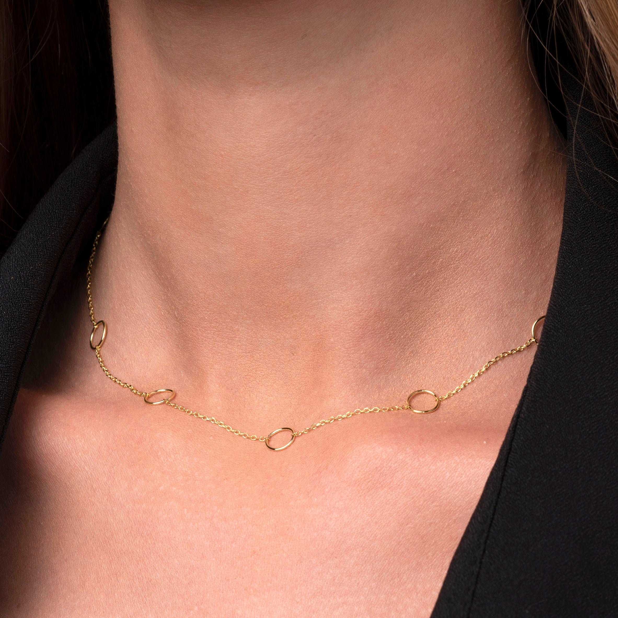 14k Gold Necklaces | Tarnish Free With Italian Gold Chains